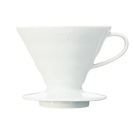 Hario V60-02 Ceramic Coffee Dripper White