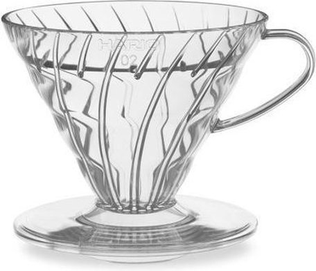 Hario V60-01 Plastic Coffee Dripper Clear